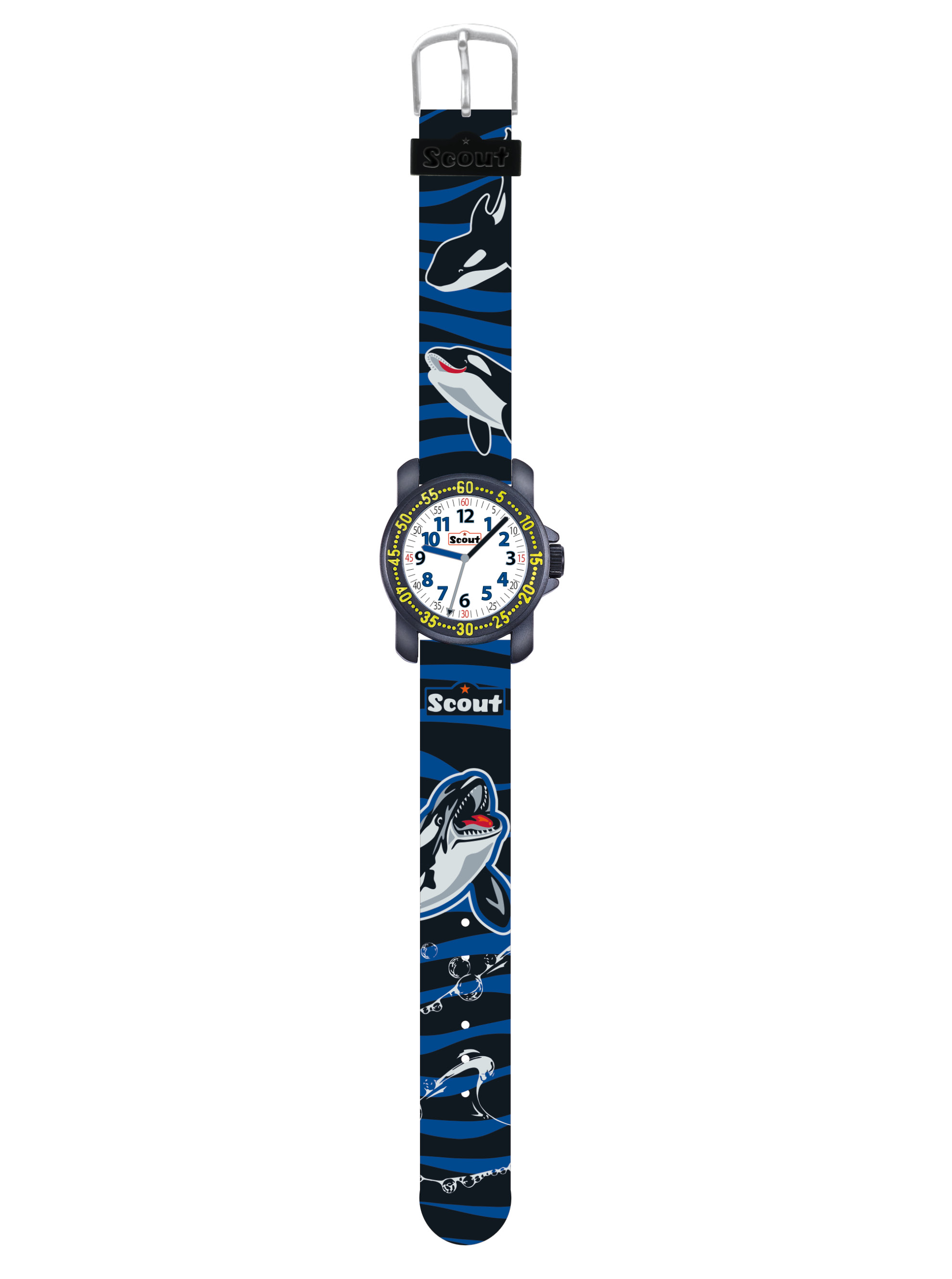 SCOUT Armbanduhr blau,schwarz