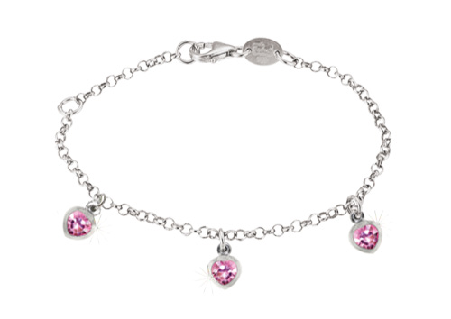 SCOUT Armband silber, pink