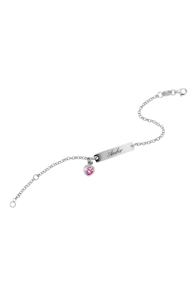 SCOUT Armband silber, rosa