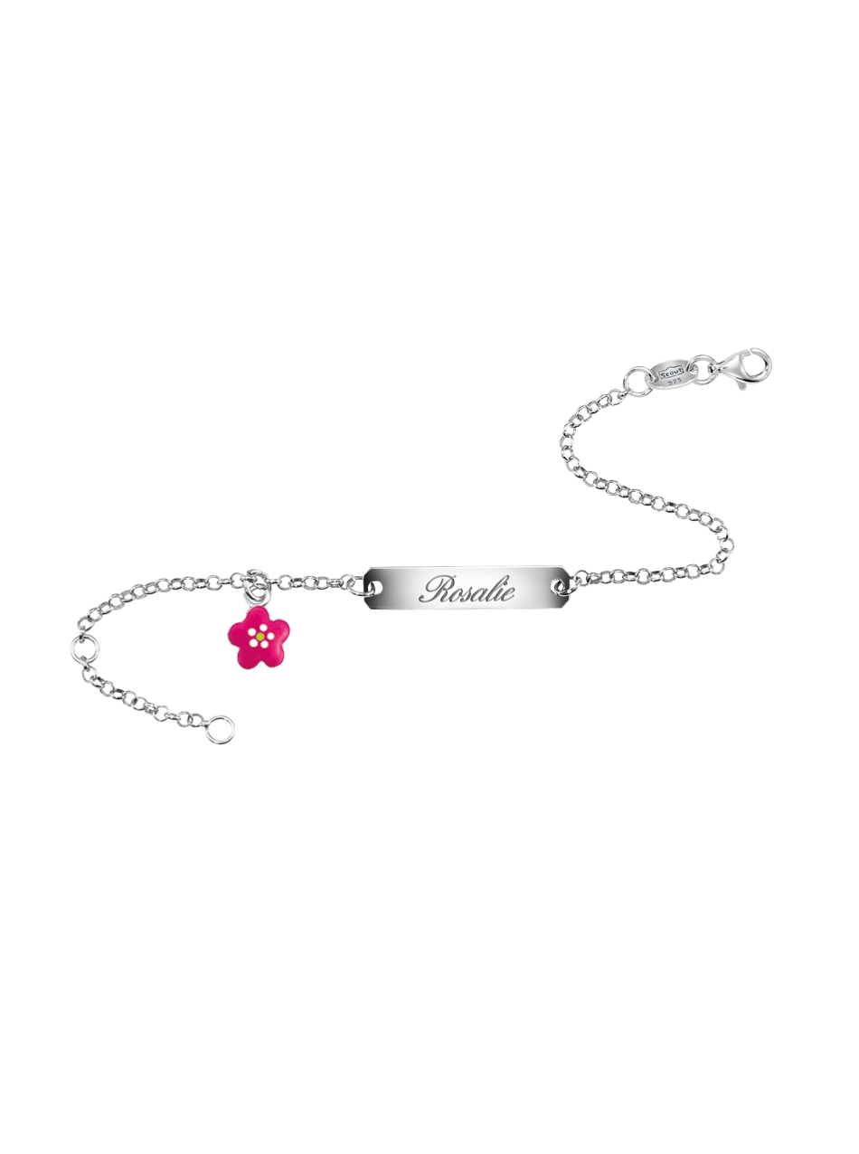 SCOUT Armband silber, rosa