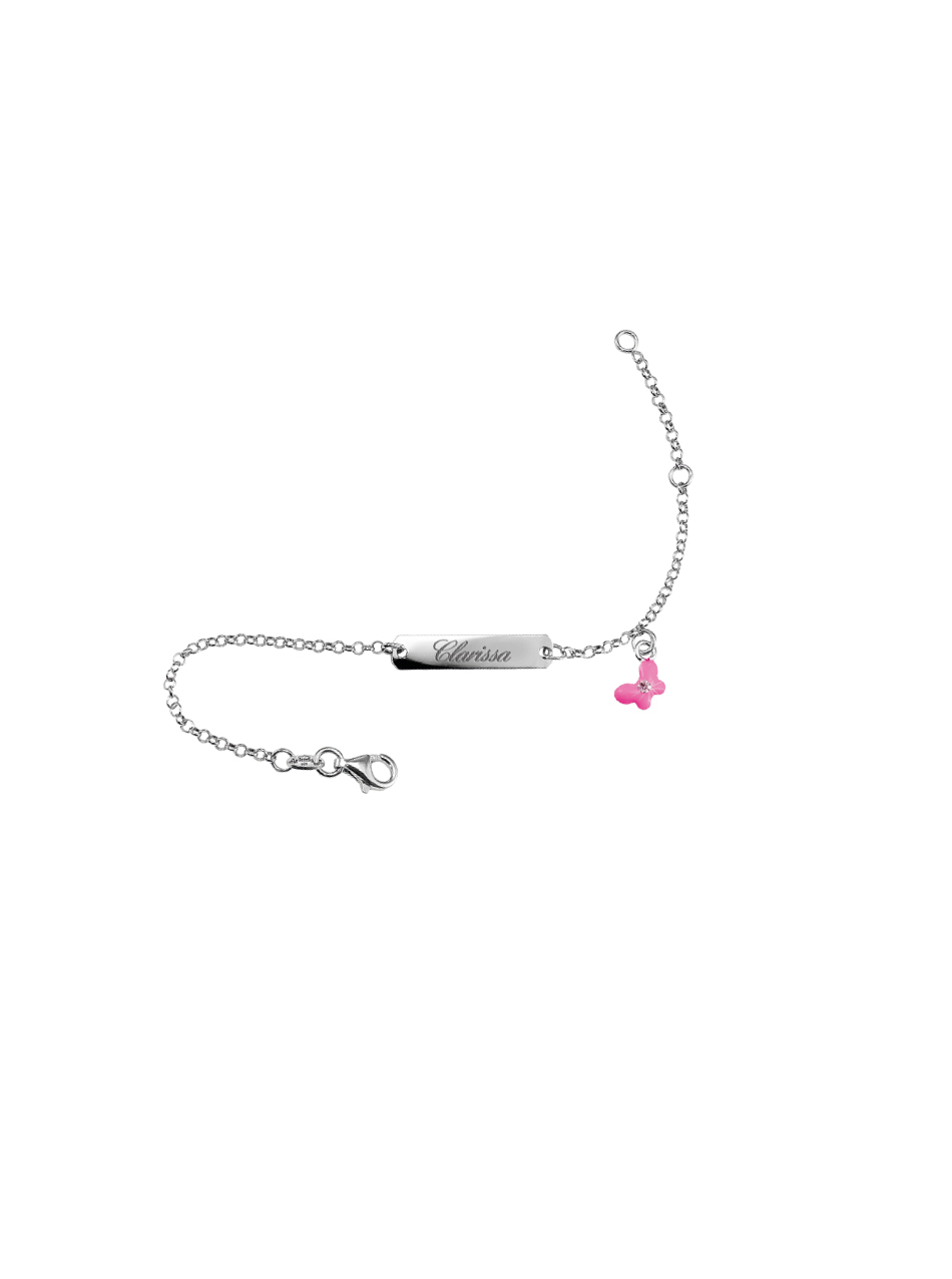 SCOUT Armband silber, rosa