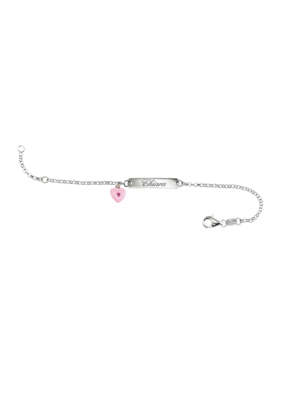 SCOUT Armband silber, rosa