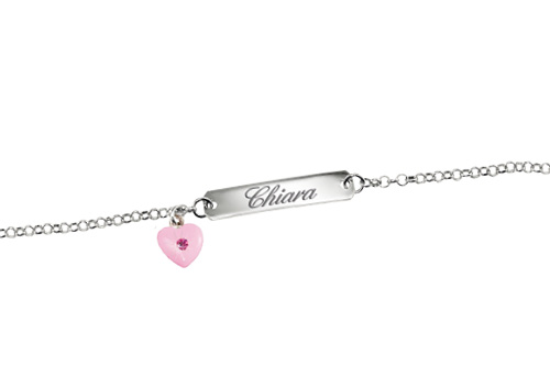 SCOUT Armband silber, rosa