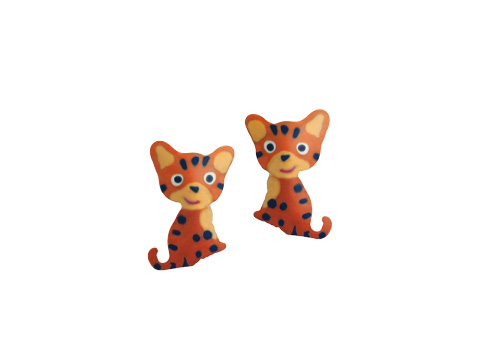 SCOUT Ohrschmuck Tiger