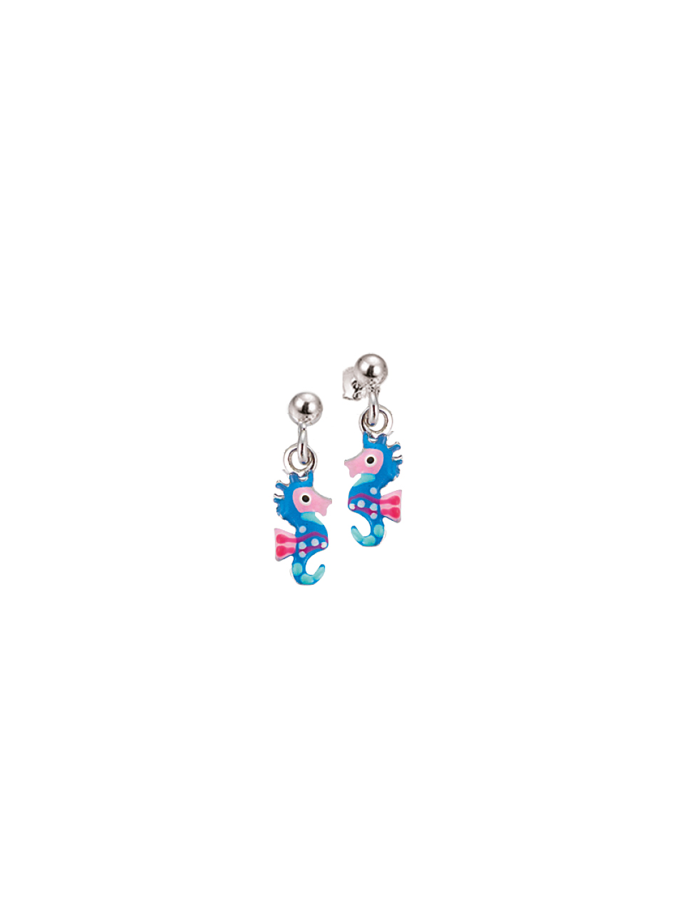 SCOUT Ohrschmuck silber, blau, pink