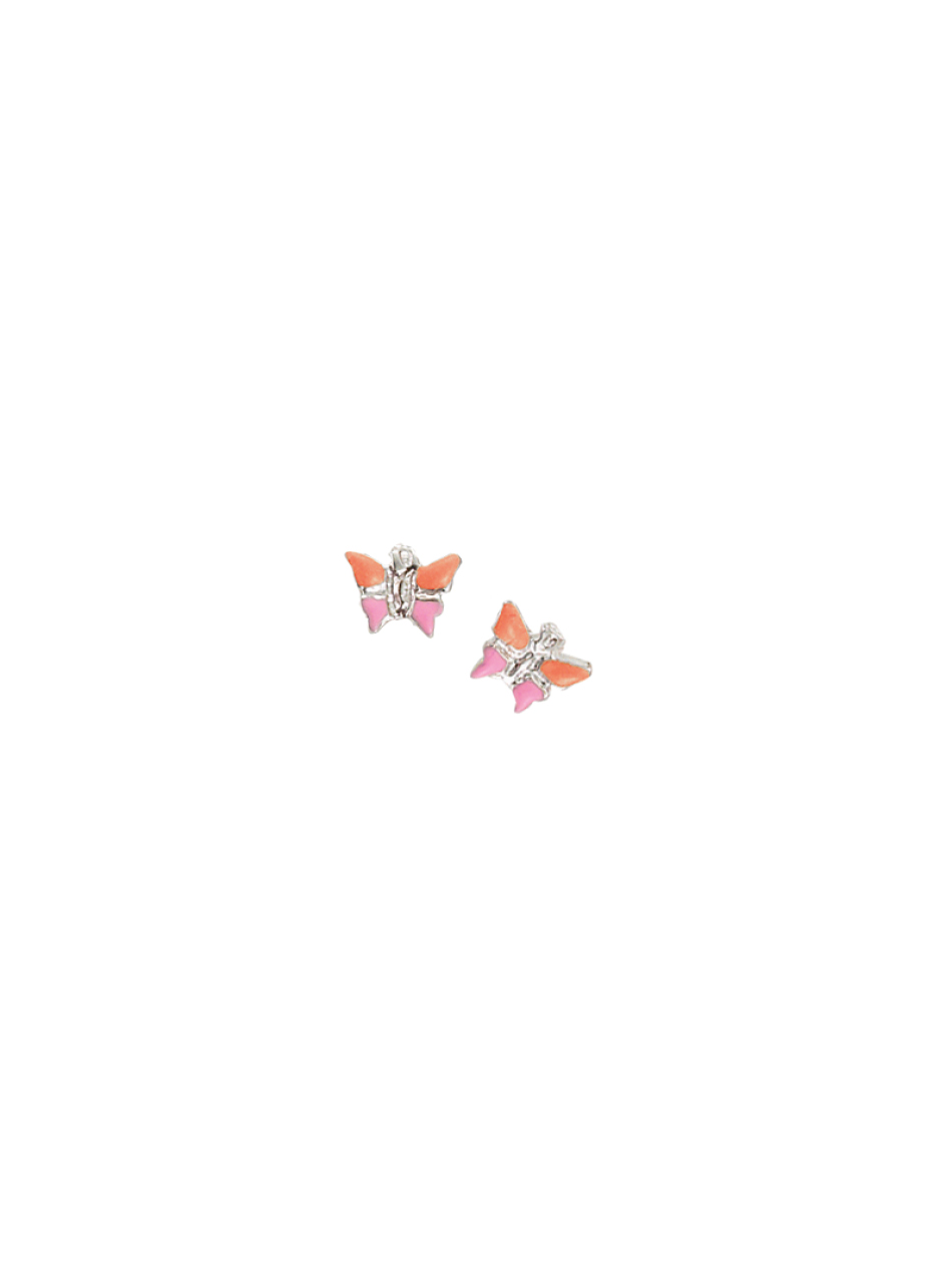 SCOUT Ohrschmuck silber, orange, rosa