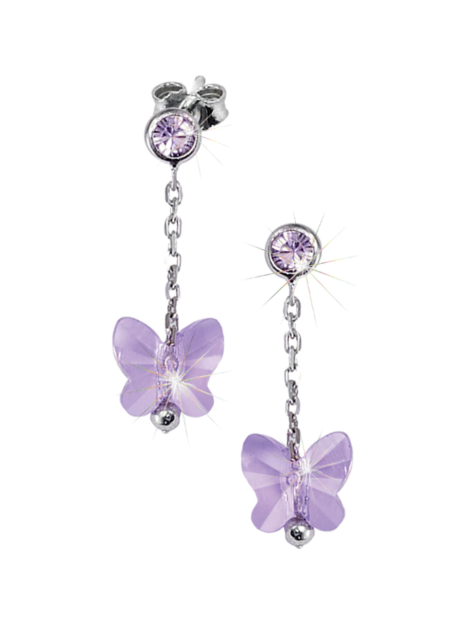 SCOUT Ohrschmuck silber, lila