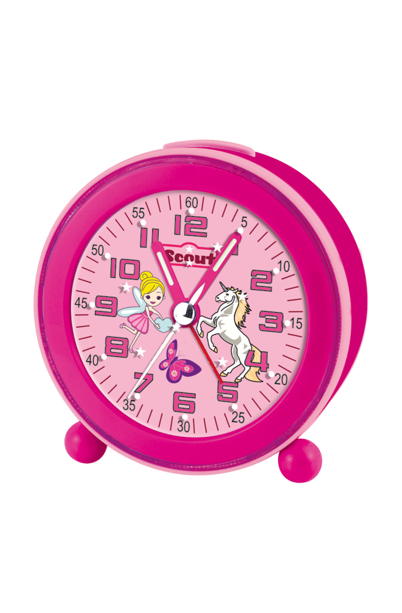 SCOUT Wecker pink