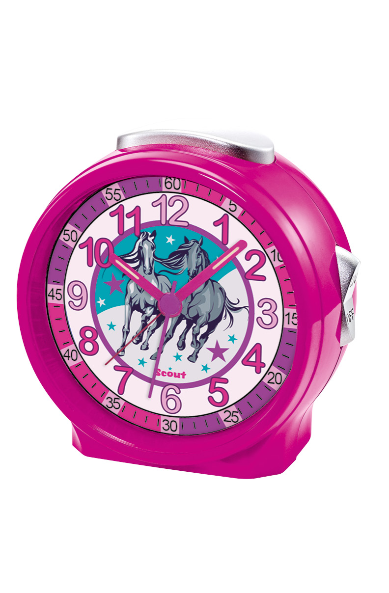 SCOUT Wecker pink