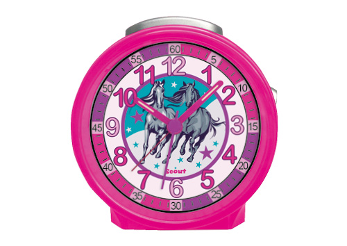 SCOUT Wecker pink
