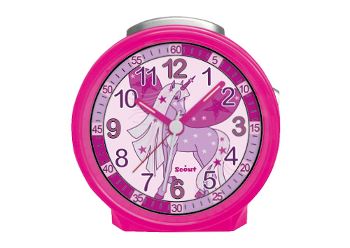 SCOUT Wecker pink