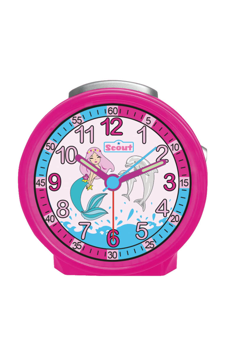 SCOUT Wecker pink