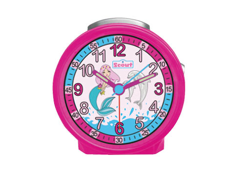 SCOUT Wecker pink