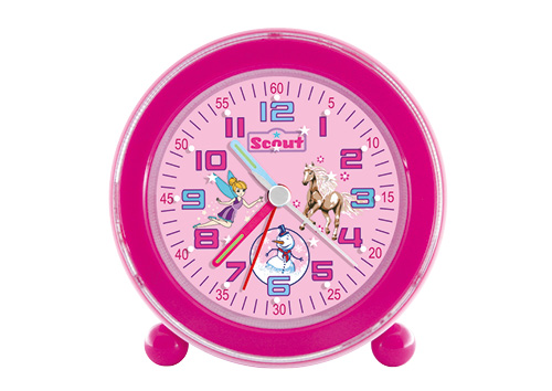 SCOUT Wecker pink