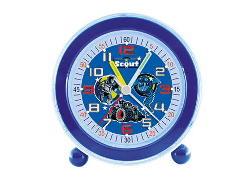 SCOUT Wecker blau