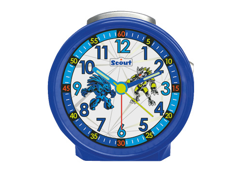 SCOUT Wecker blau