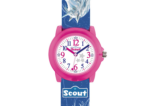 SCOUT Armbanduhr blau-lila