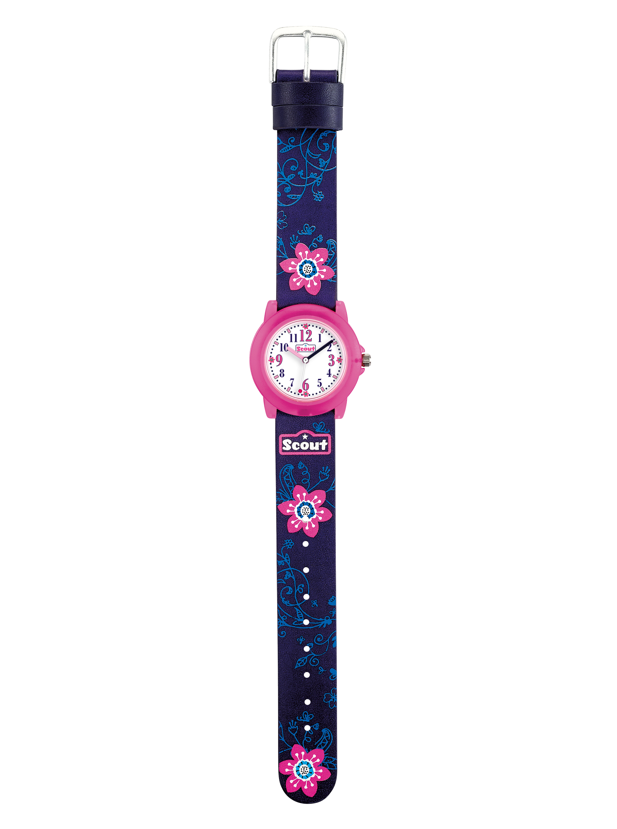 SCOUT Armbanduhr blau+pink