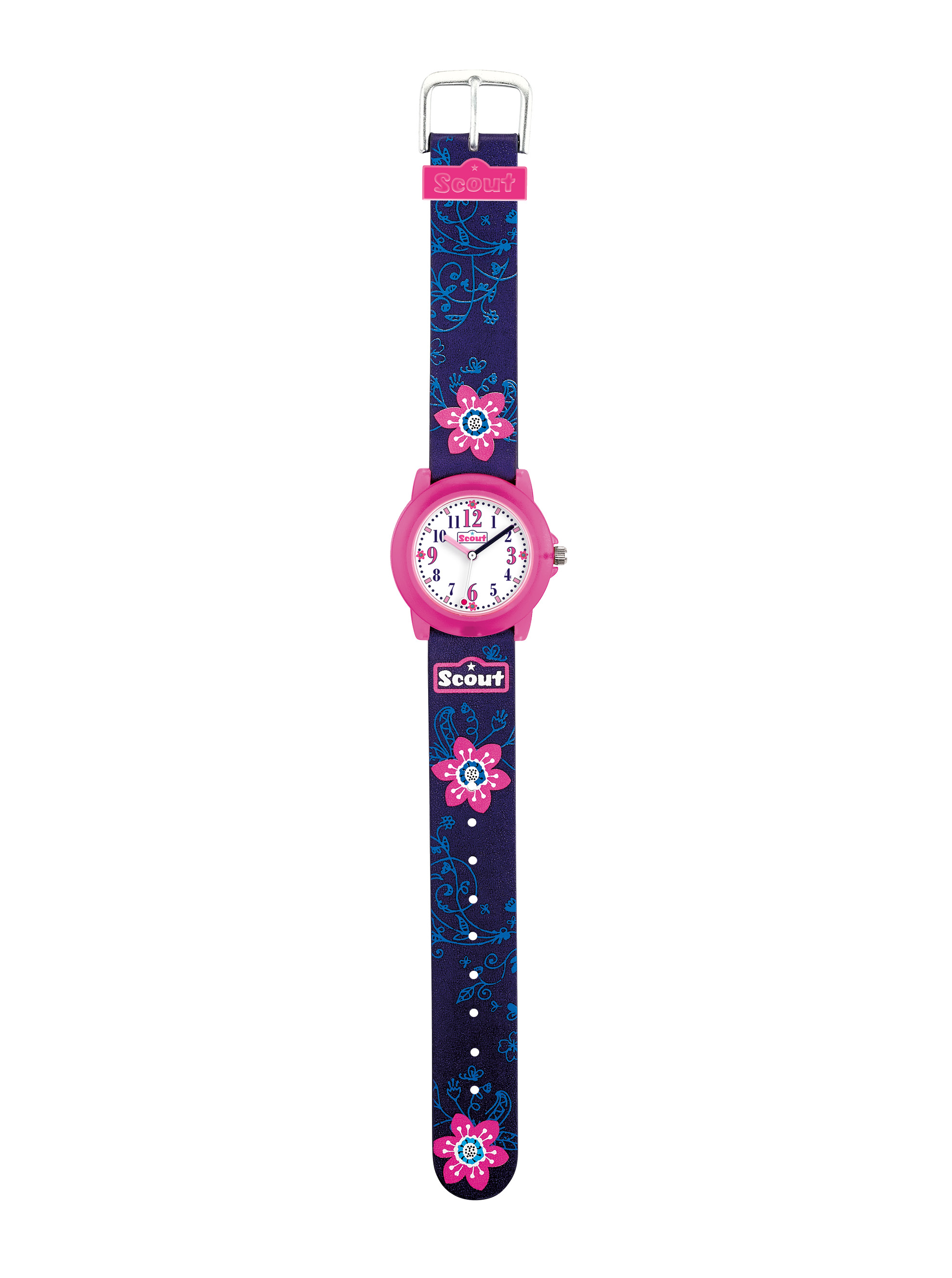 SCOUT Armbanduhr blau+pink