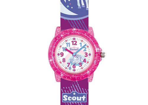 SCOUT Armbanduhr blau-lila