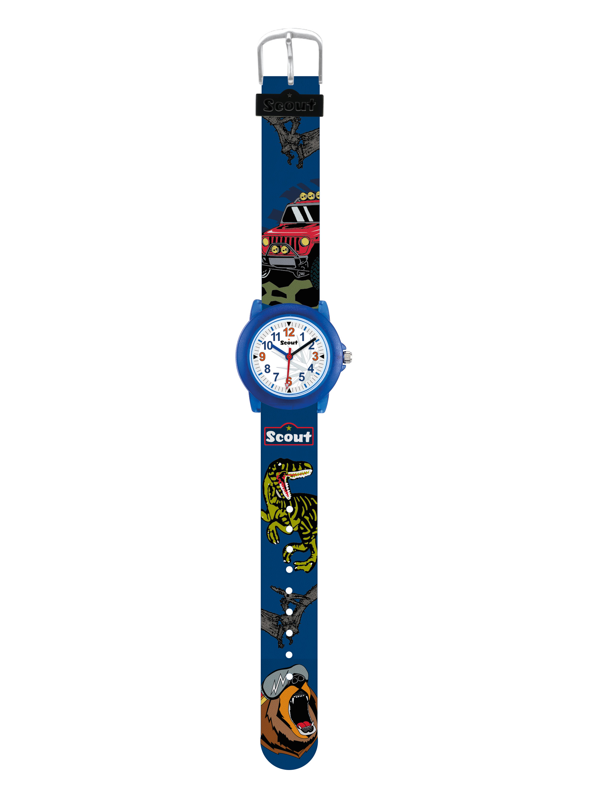 SCOUT Armbanduhr blau, bunt