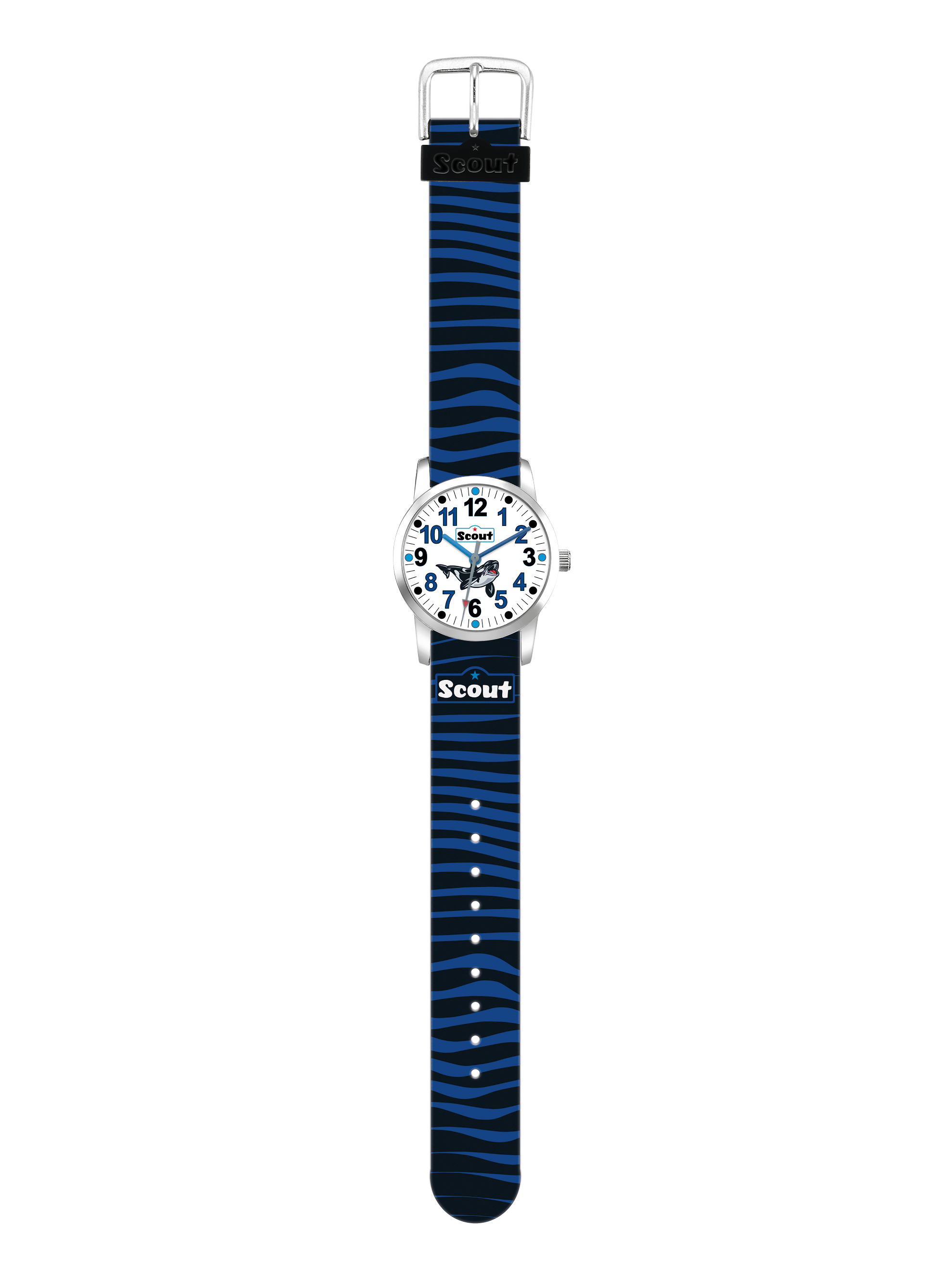SCOUT Armbanduhr blau/schwarz