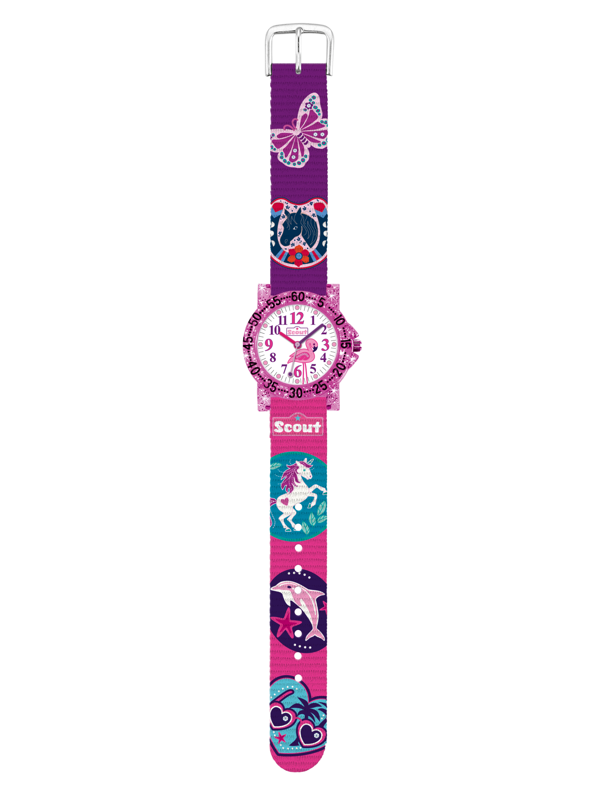 SCOUT Armbanduhr pink