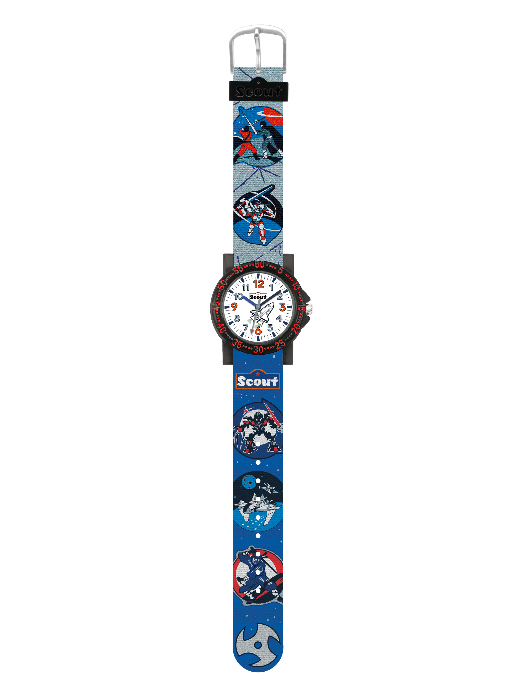 SCOUT Armbanduhr blau-bunt