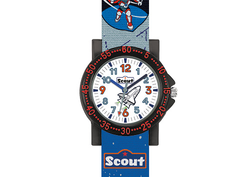 SCOUT Armbanduhr blau-bunt
