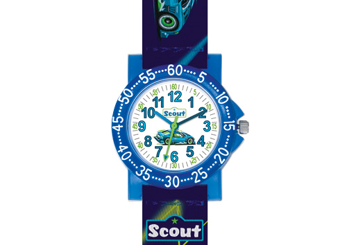 SCOUT Armbanduhr blau