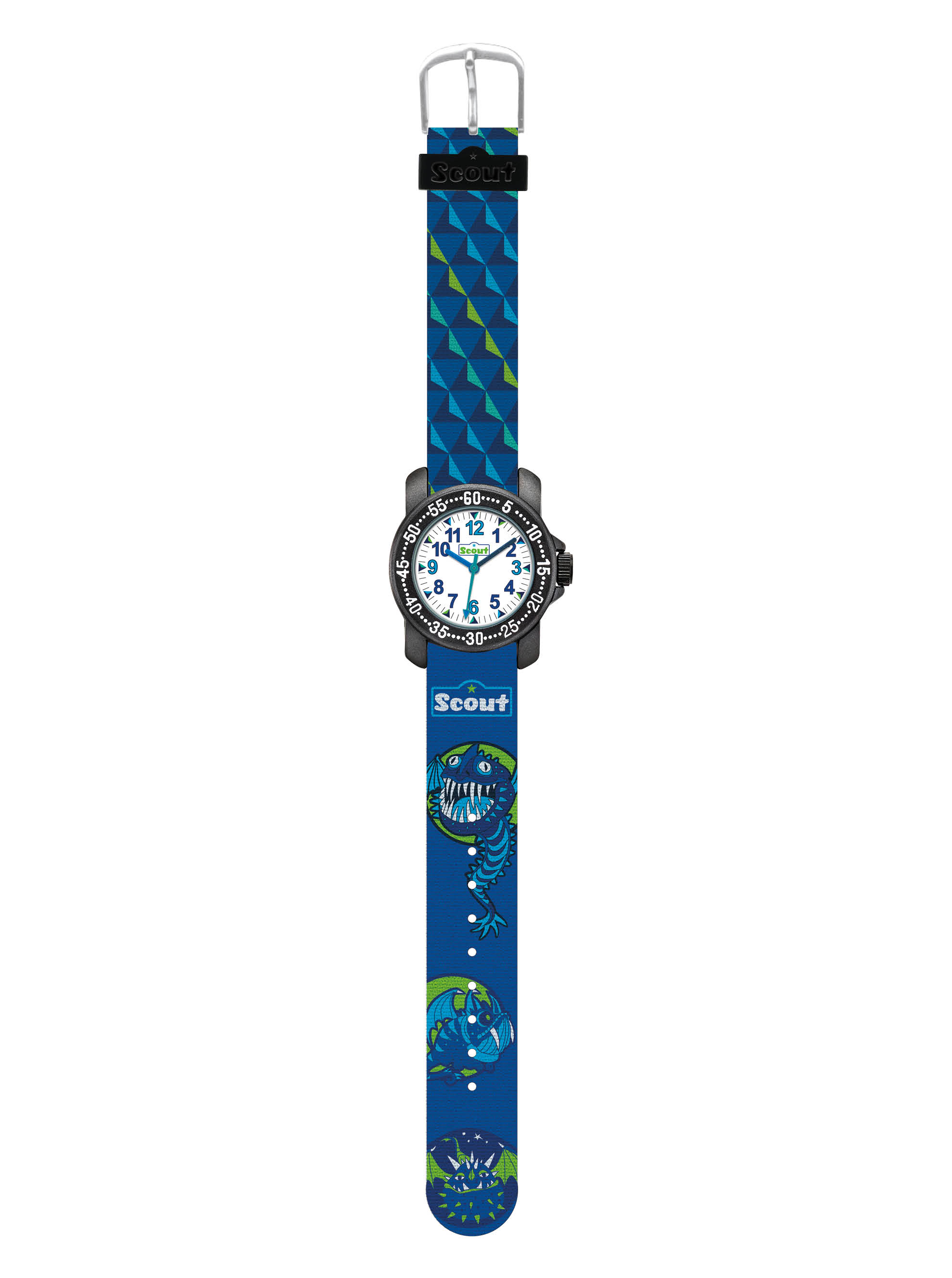 SCOUT Armbanduhr blau, grün