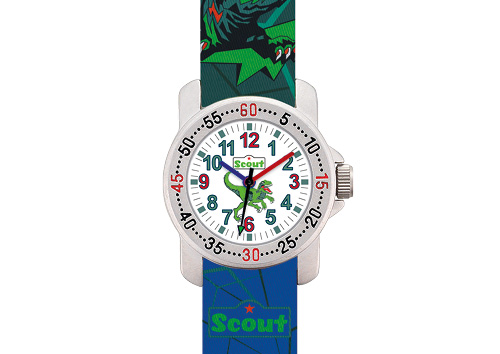 SCOUT Armbanduhr blau, grün