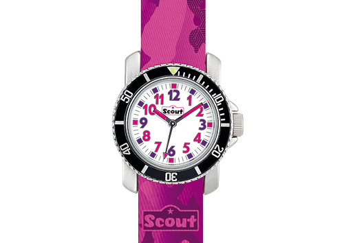 SCOUT Armbanduhr pink