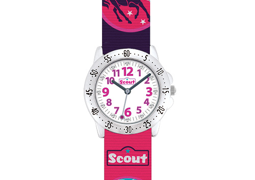 SCOUT Armbanduhr blau/rot