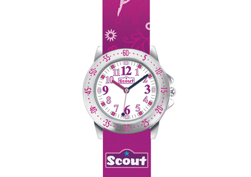 SCOUT Armbanduhr pink
