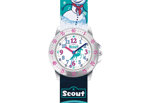 SCOUT Armbanduhr blau