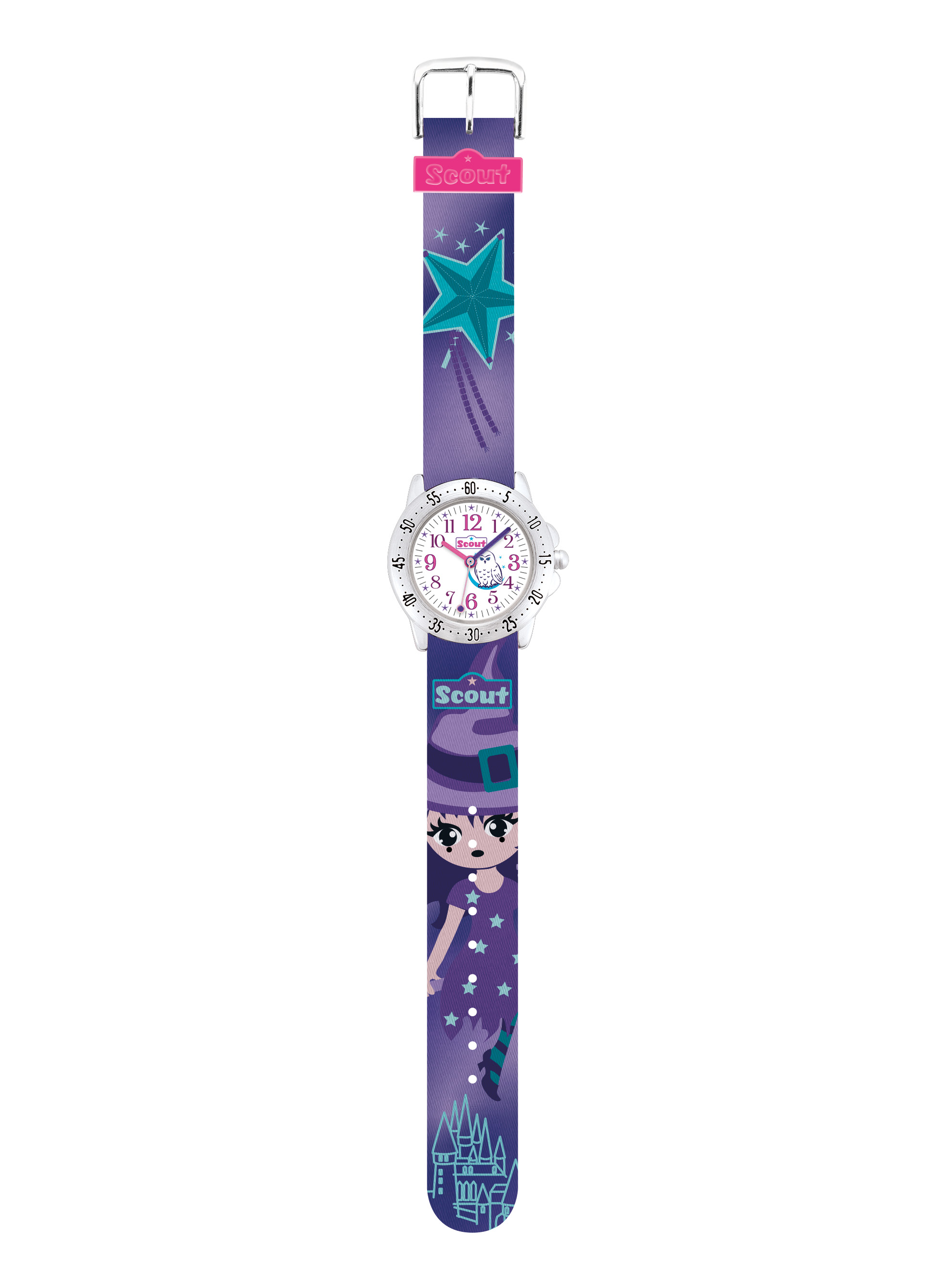 SCOUT Armbanduhr violet