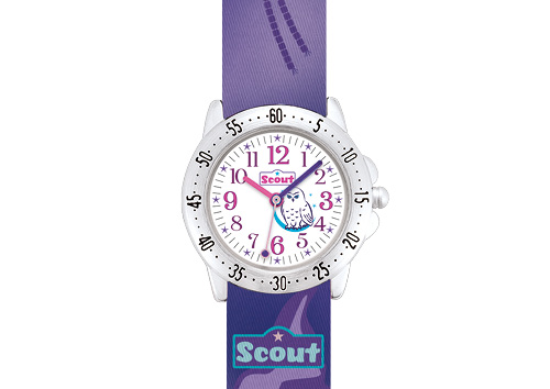 SCOUT Armbanduhr violet