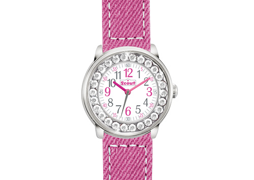 SCOUT Armbanduhr pink
