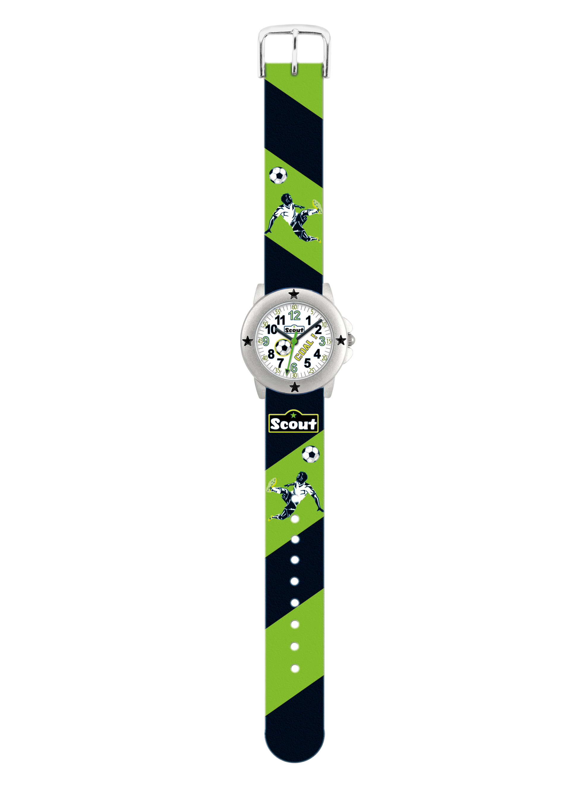 SCOUT Armbanduhr grün/schwarz