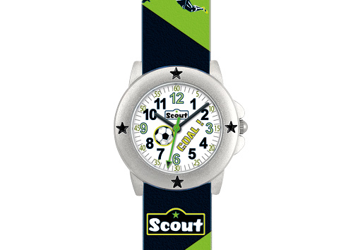 SCOUT Armbanduhr grün/schwarz
