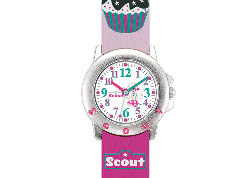 SCOUT Armbanduhr pink