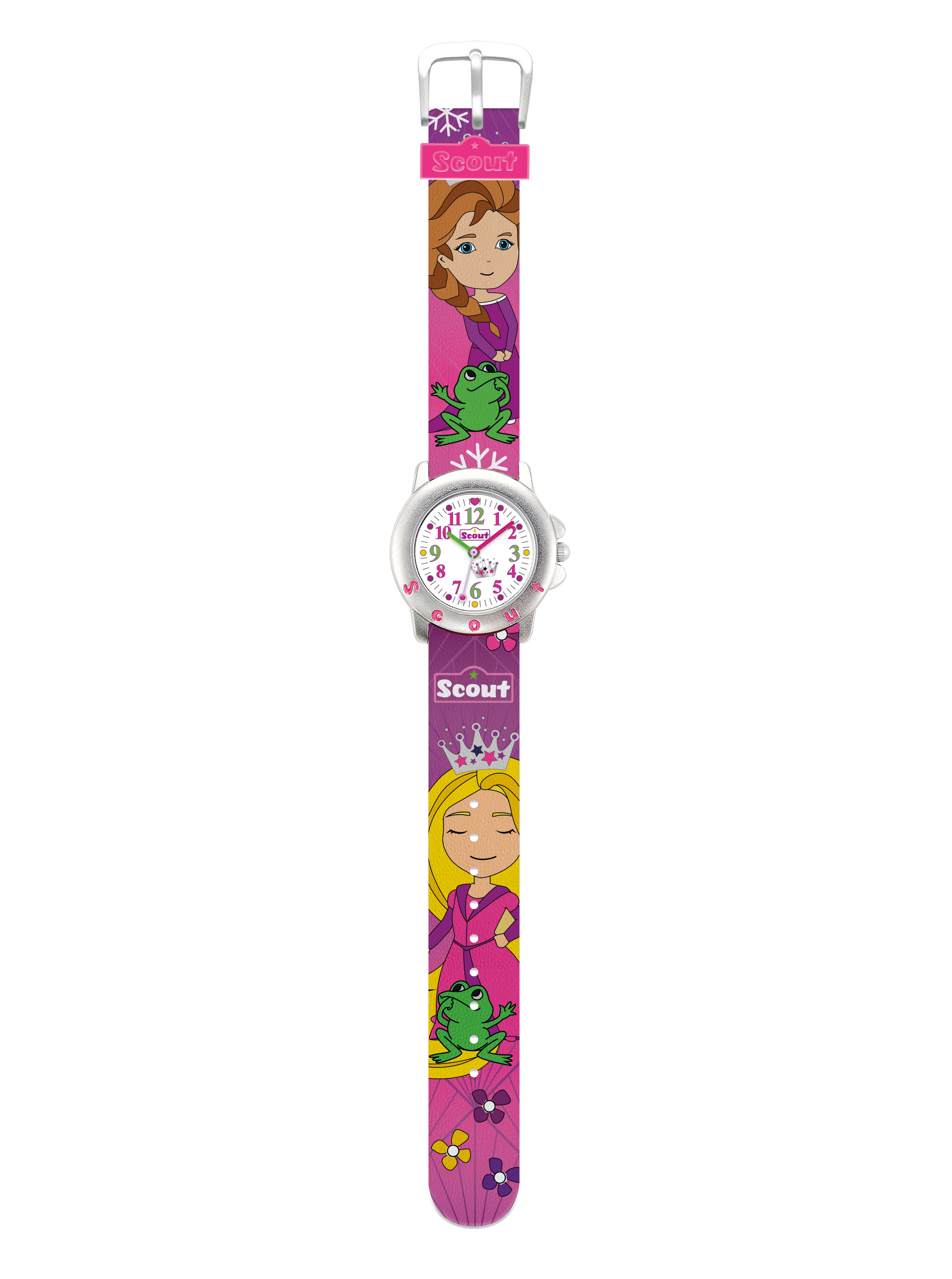 SCOUT Armbanduhr pink, bunt