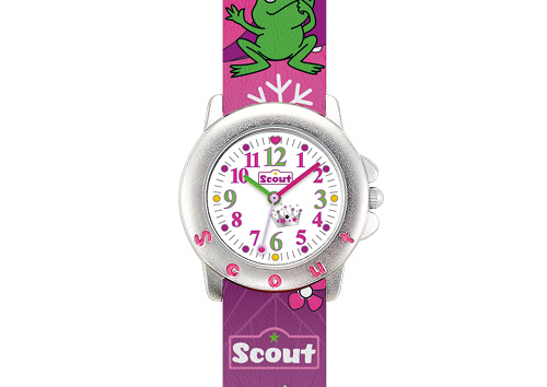 SCOUT Armbanduhr pink, bunt