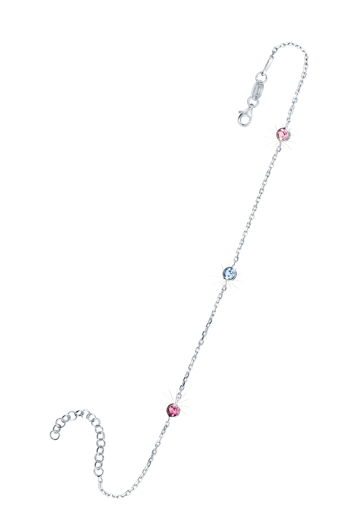 Scout Armband 925/- Sterling Silber rhodiniert Zirkonia