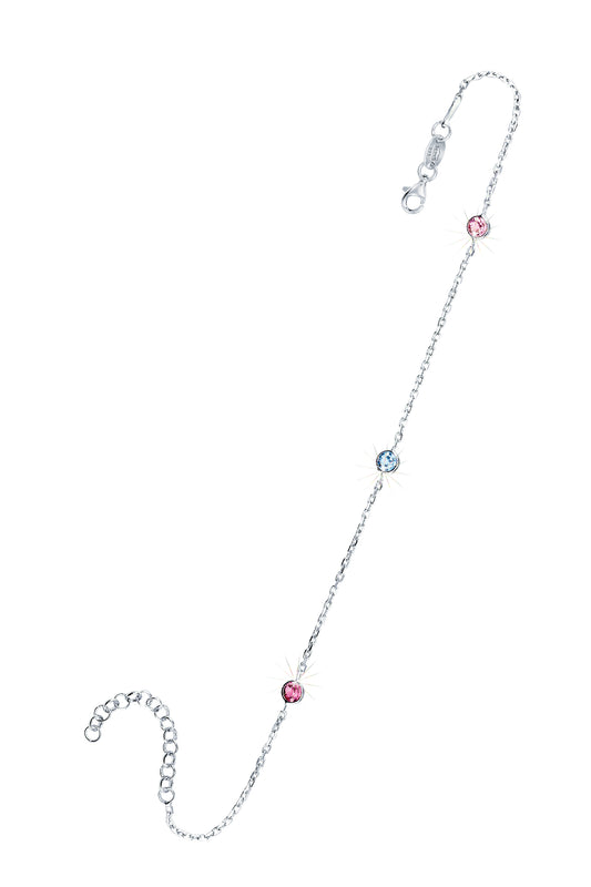 Scout Armband 925/- Sterling Silber rhodiniert Zirkonia