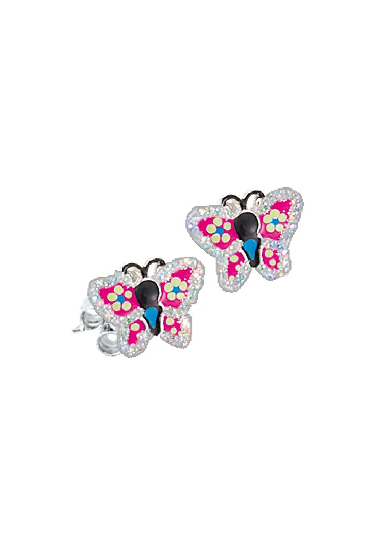 Scout Ohrstecker 925/- Sterling Silber rhodiniert Schmetterling