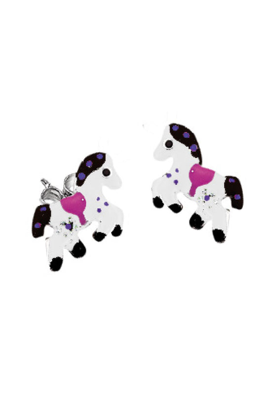 Scout Ohrstecker 925/- Sterling Silber rhodiniert Pferde