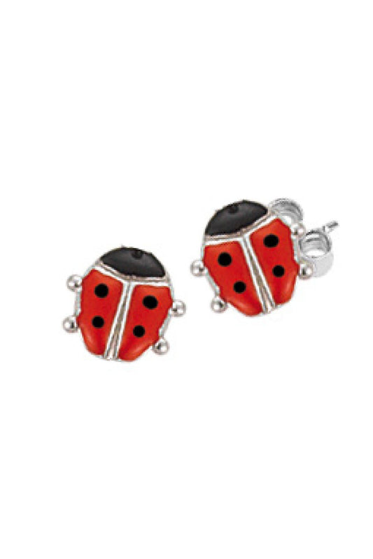 Scout Ohrstecker 925/- Sterling Silber rhodiniert Marienkäfer