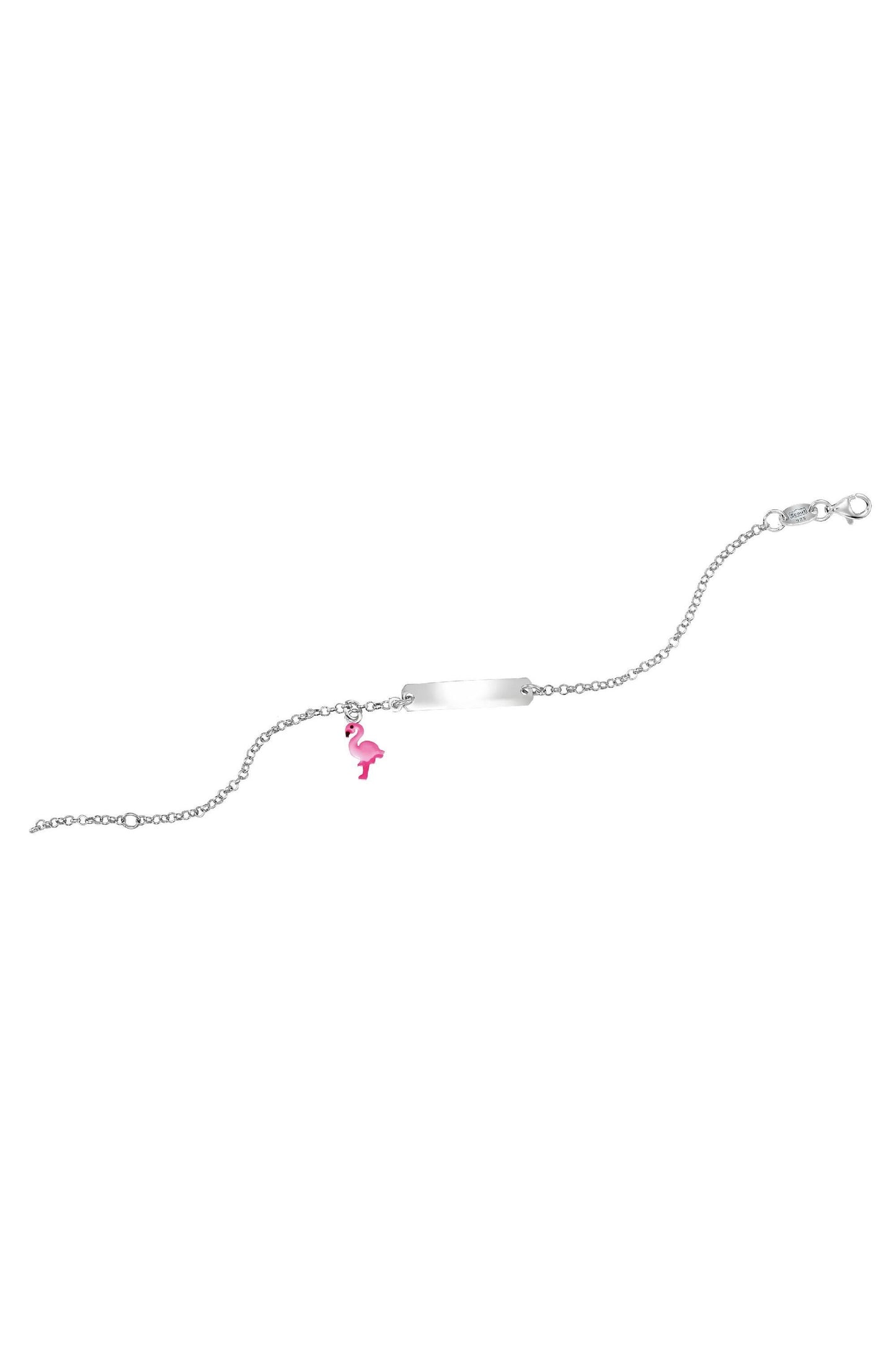 Scout Armband 925/- Sterling Silber rhodiniert Flamingo pink